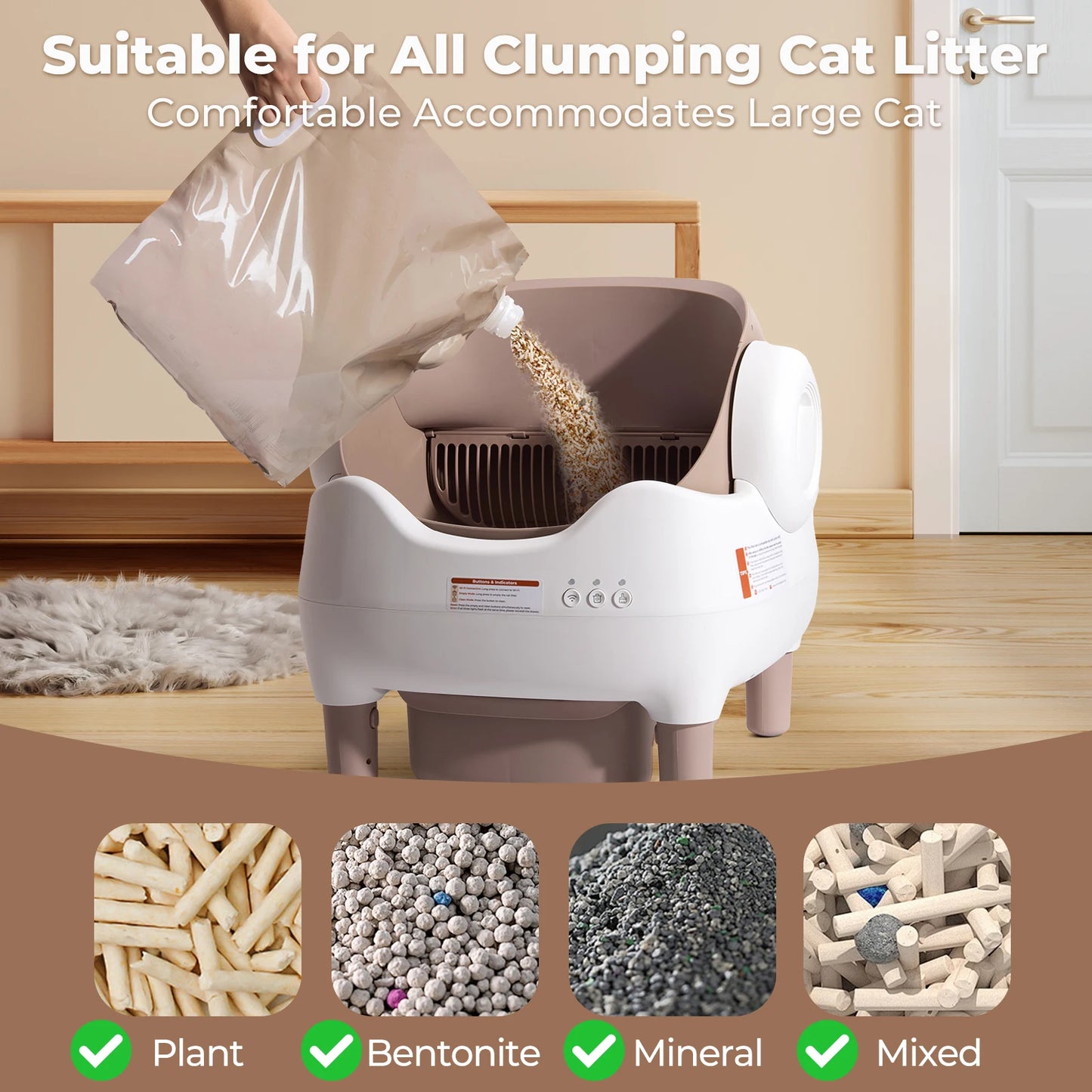 CleanPaws Smart Litter Haven 🐾