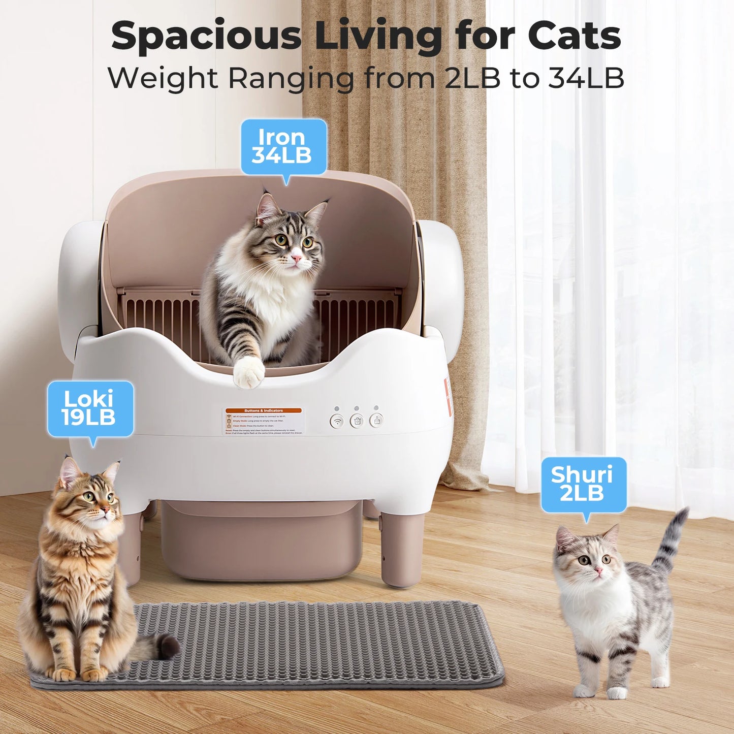 CleanPaws Smart Litter Haven 🐾